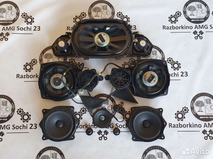Комплект динамиков (колонок) для Mercedes W221