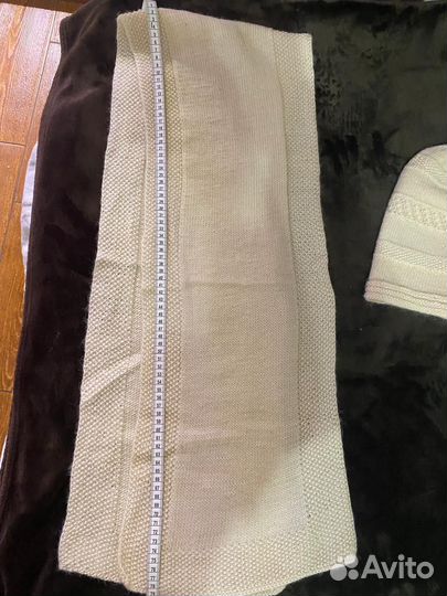 Шапка женская с шарфом