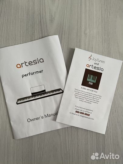 Цифровое фортепиано artesia performer