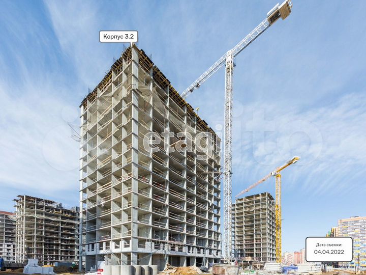 Квартира-студия, 26,7 м², 3/17 эт.