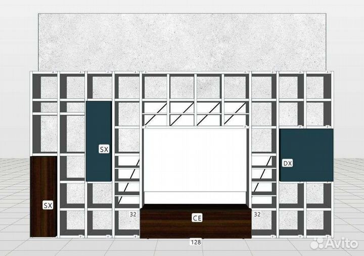 Корпусная мебель Композиция speed comp Z