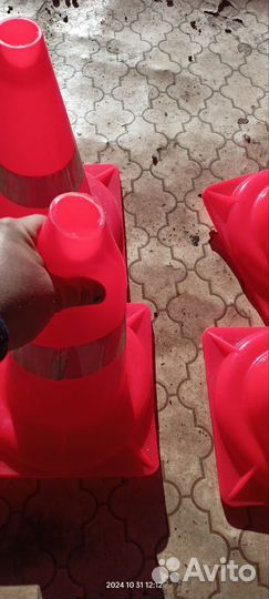 Конусы дорожные 6шт