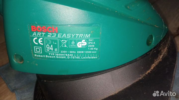 Электрoтриммер bosch art23