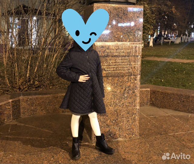 Пальто для девочки 146