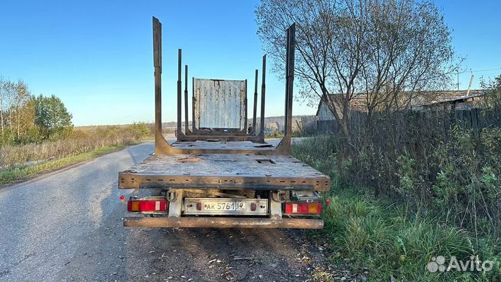 Полуприцеп лесовоз (сортиментовоз) Krone SDP27, 2002