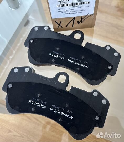 Колодки передние, Porsche Cayenne 9PA