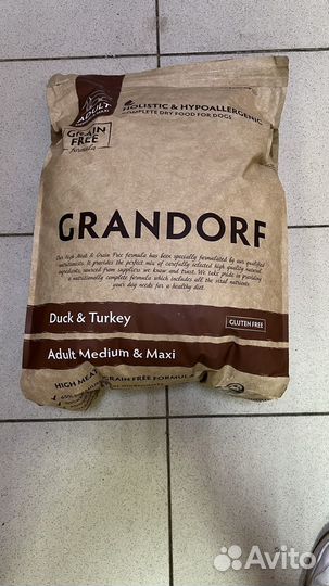 Grandorf сухой корм для собак 10кг