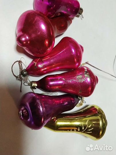 Елочные игрушки СССР