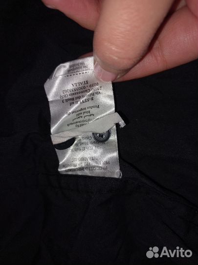 Рубашка мужская черная