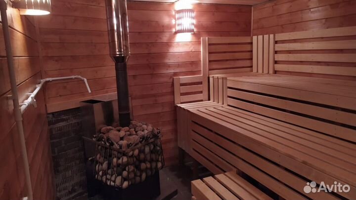 Баня на дровах