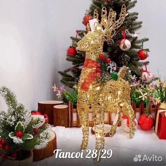 Новогодний олень