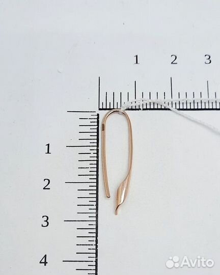 Золотые серьги