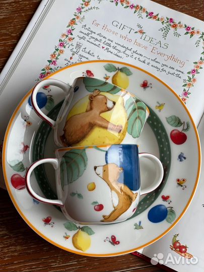 Красивая новая детская посуда Villeroy&Boch