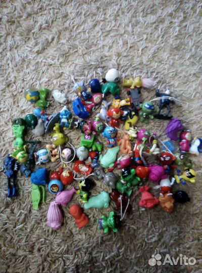 Игрушки из киндера и пятерочки