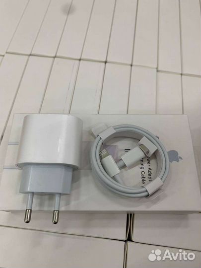 Комплект 20w + провод (Type-C - lightning)