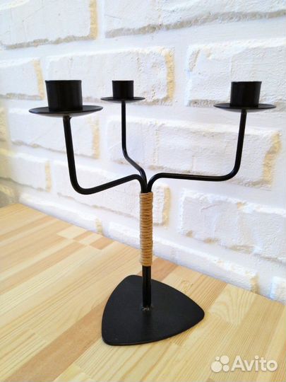 Подсвечник икеа на 3 свечи