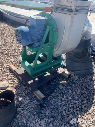 Вытяжка улитка производственная 0,75квт 3000 об