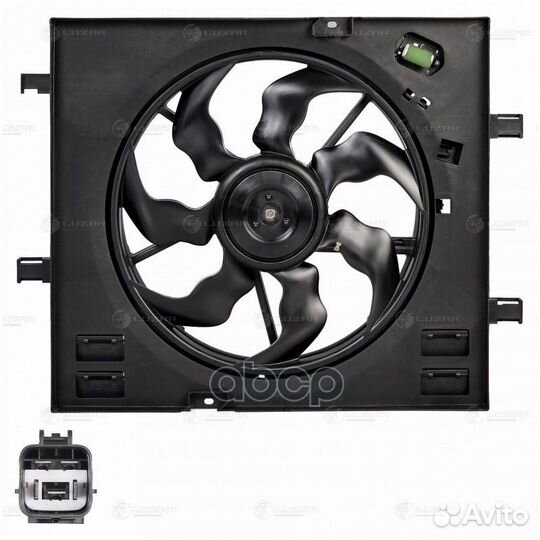 Электровентилятор охлаждения для а/м Geely Atla