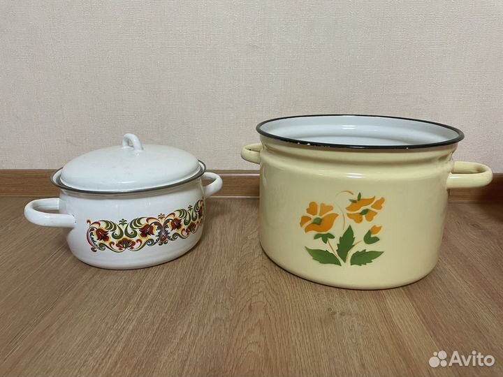 Эмалированная посуда лмз