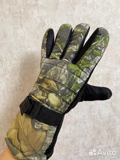 Перчатки зимние дутые