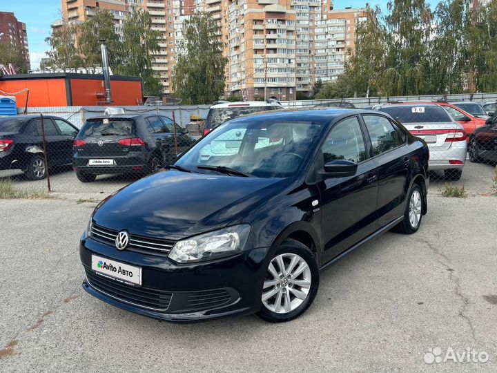 Volkswagen Polo 1.6 AT, 2013, 182 700 км