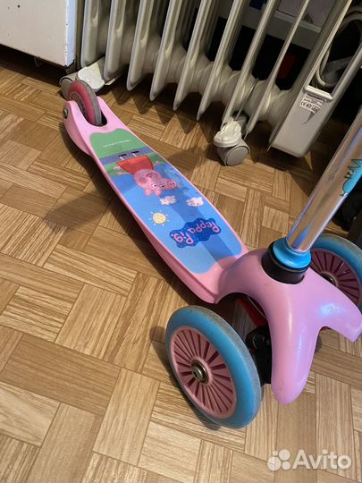 Самокат детский трехколесный бу