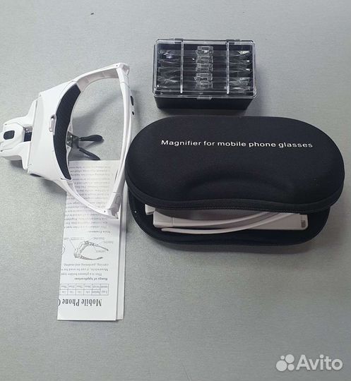 Очки лупа с подсветкой