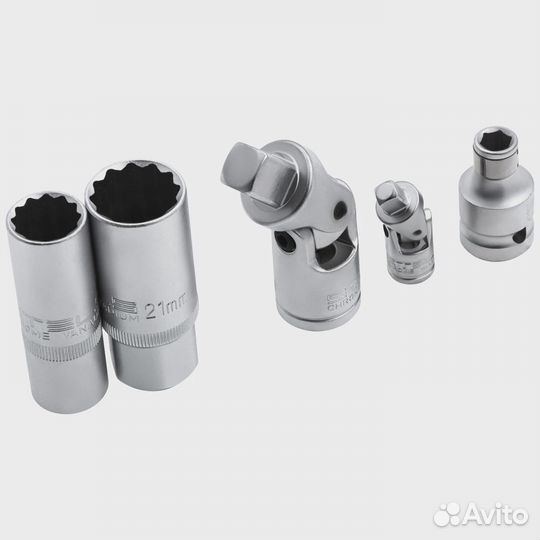 Набор инструментов 12 гран головки 94 предм.Stels