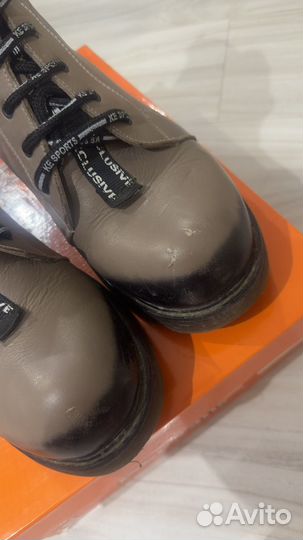 Ботинки женские кожаные