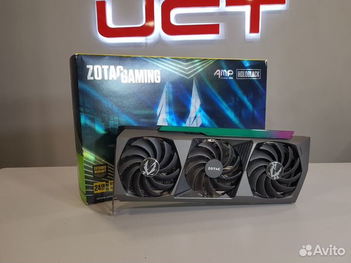 Видеокарта Zotac GeForce RTX 3090 AMP Extreme Holo