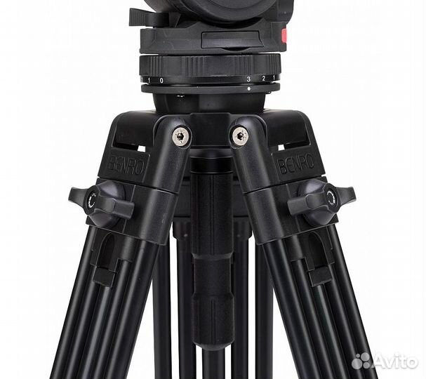Штатив Benro BV6 Pro Dual-Tube с видеоголовой алюм