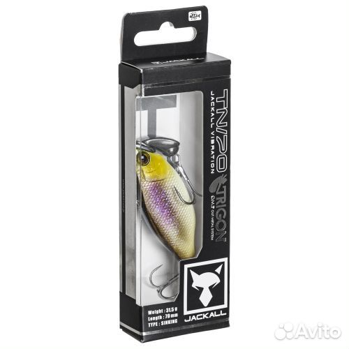 Воблер Jackall Trigon TN/70 7см. 31,5гр. kawashima