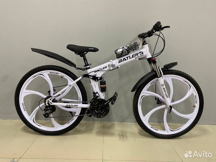 Велосипед белый batler L-222 2617”