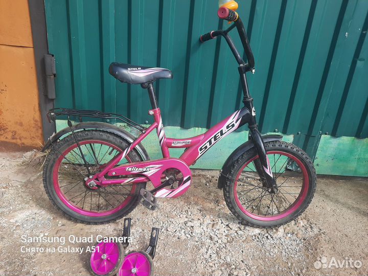 Детский велосипед stels 16