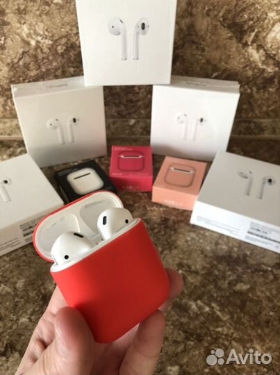 Airpods 2 (Гарантия + чехол )