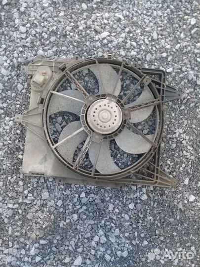 Диффузор в сборе рено симбол 1.4 16кл