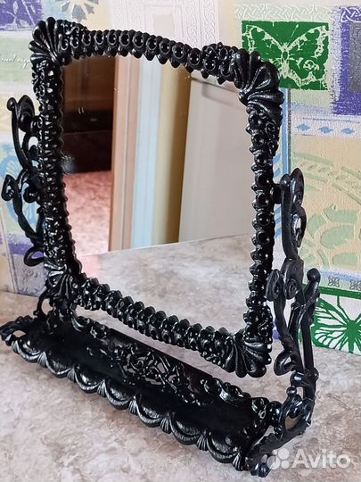 Зеркало настольное чугунное СССР