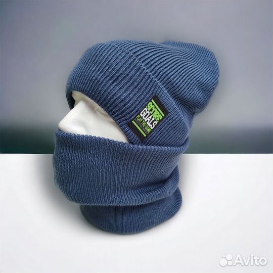 Шапка и снуд для мальчика