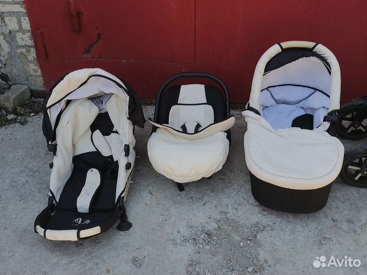 Детская коляска 3 в 1 sonic б/у
