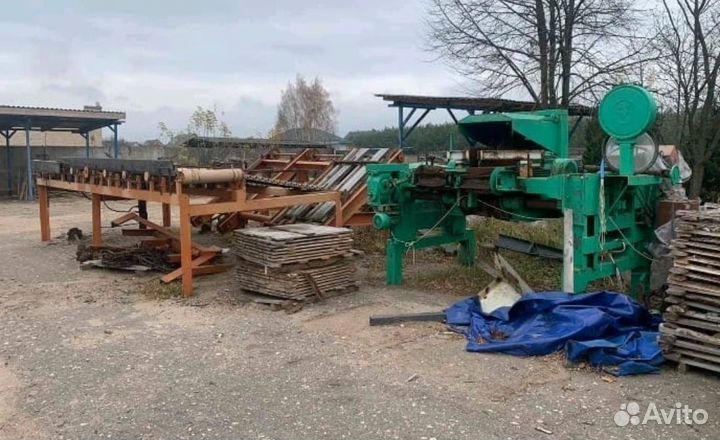 Брусовальный станок со столом