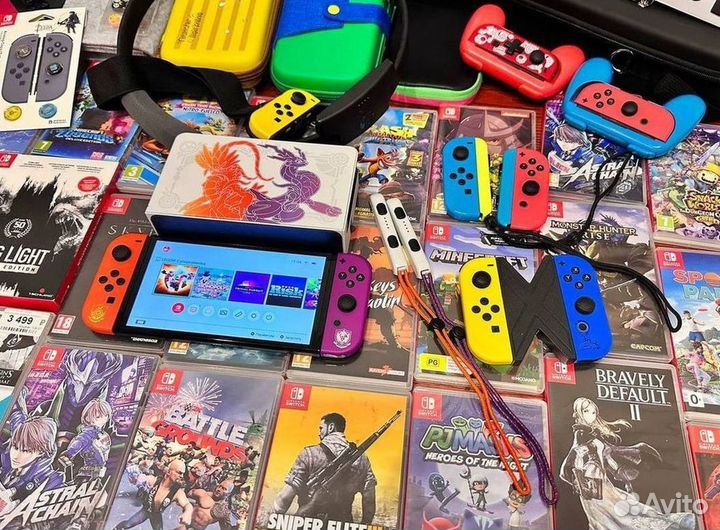 Nintendo Switch + 250 игр