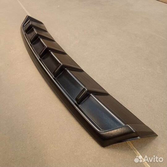 Диффузор на задний бампер Приора-2 (седан, х/б)