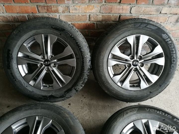 Литые диски Hyundai Santa Fe R17 5х114.3