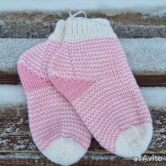 Новые детские носки вязаные