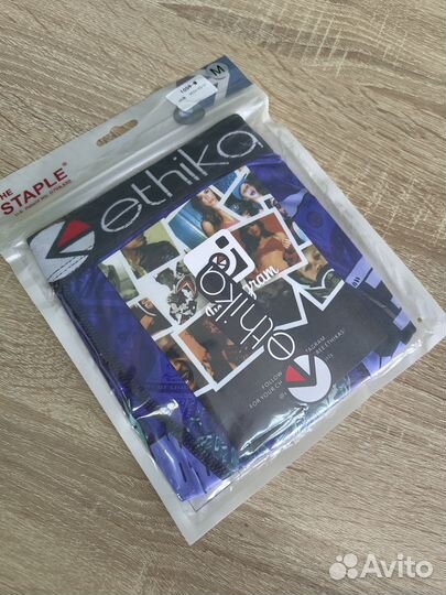 Трусы мужские Ethika Extreme Black