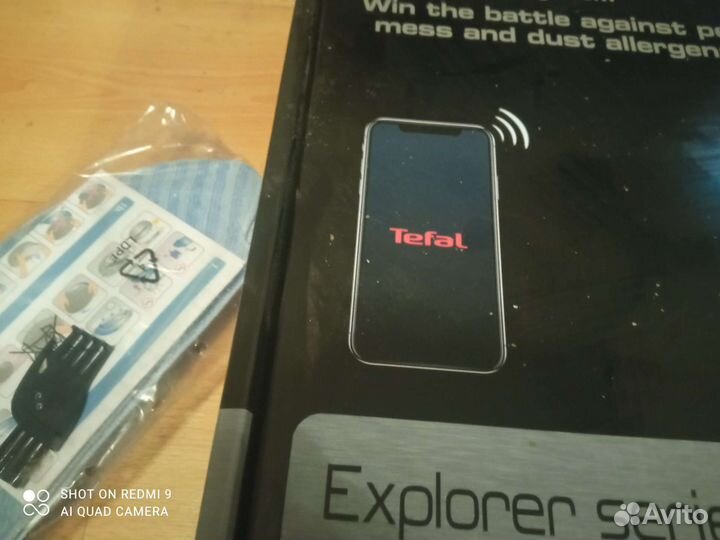 Робот пылесос. Tefal explorer serie 40