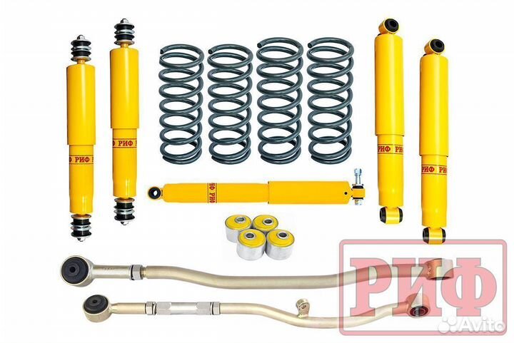 Лифт-комплект Nissan Patrol Y61 лифт 50мм левый