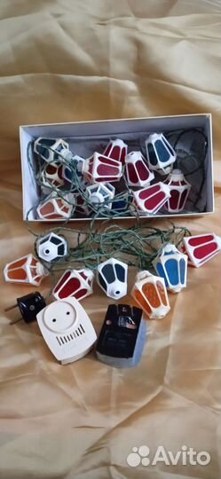 Ёлочные фанарики СССР и прерыватели