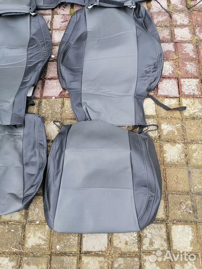 Автомобильные чехлы из экокожи