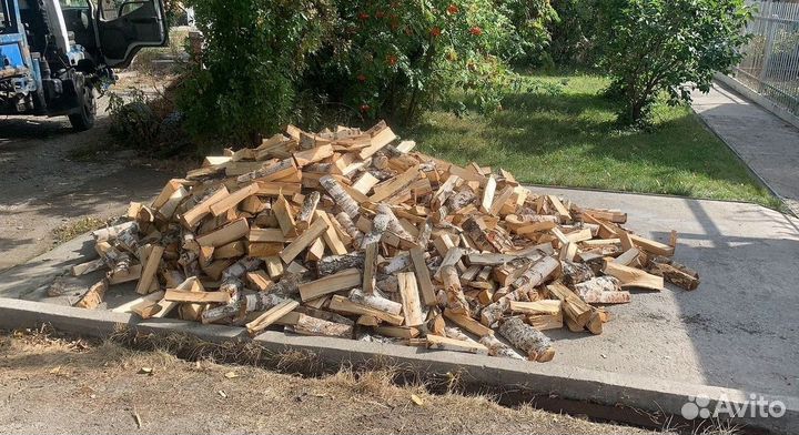 Дрова колотые